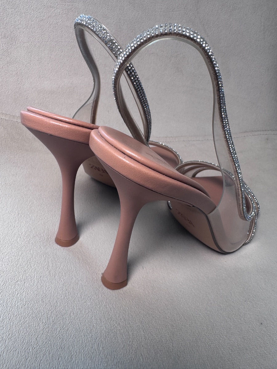 Zara crystal heels photo 2
