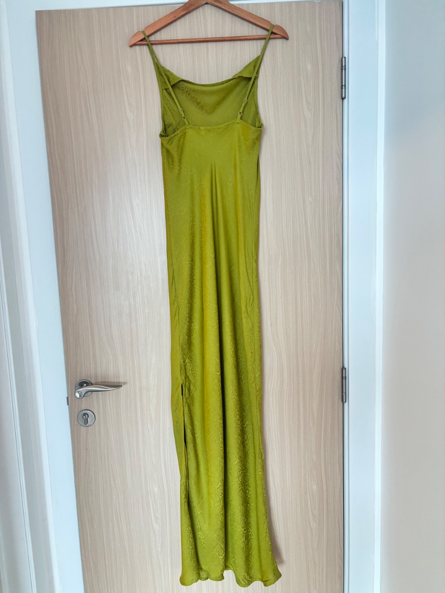 Next Green slip dress photo 3