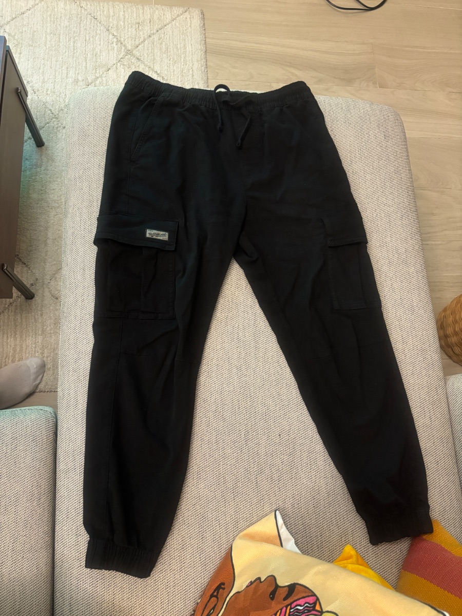 Zara Cargo black size 31