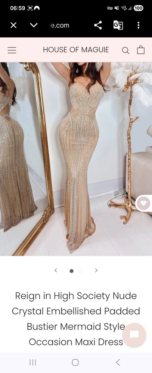 House of Maguie Beautiful occasion / prom dress photo 2