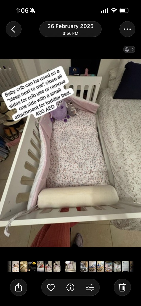 Kids Toddler bed / Crib photo 2