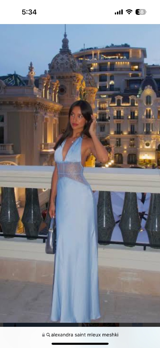 Meshki satin Lace dress