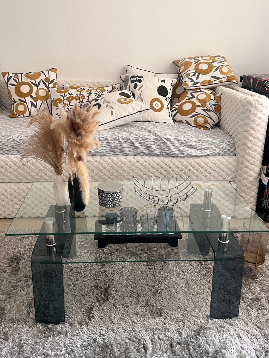 Pan Home Glass Coffee Table photo 3