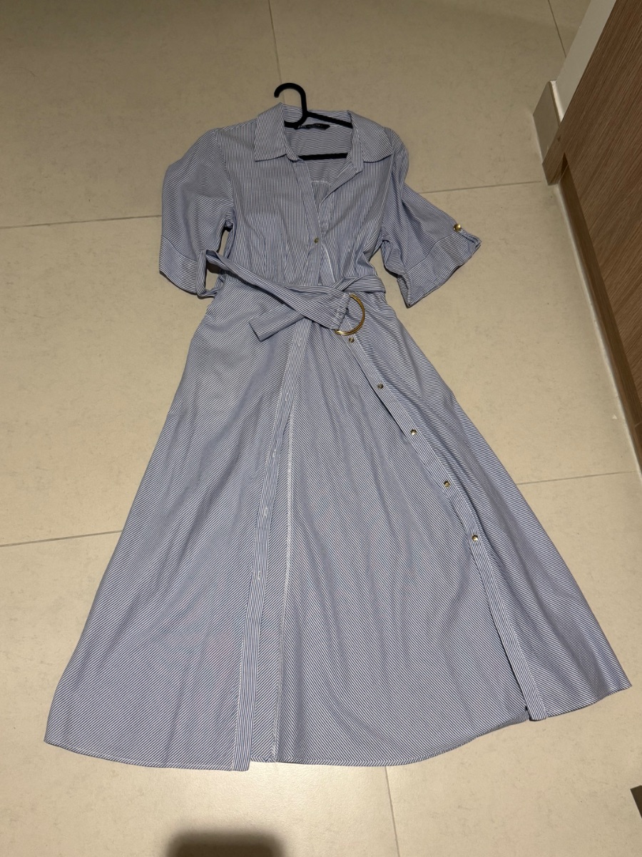 Zara Light Blue Dress