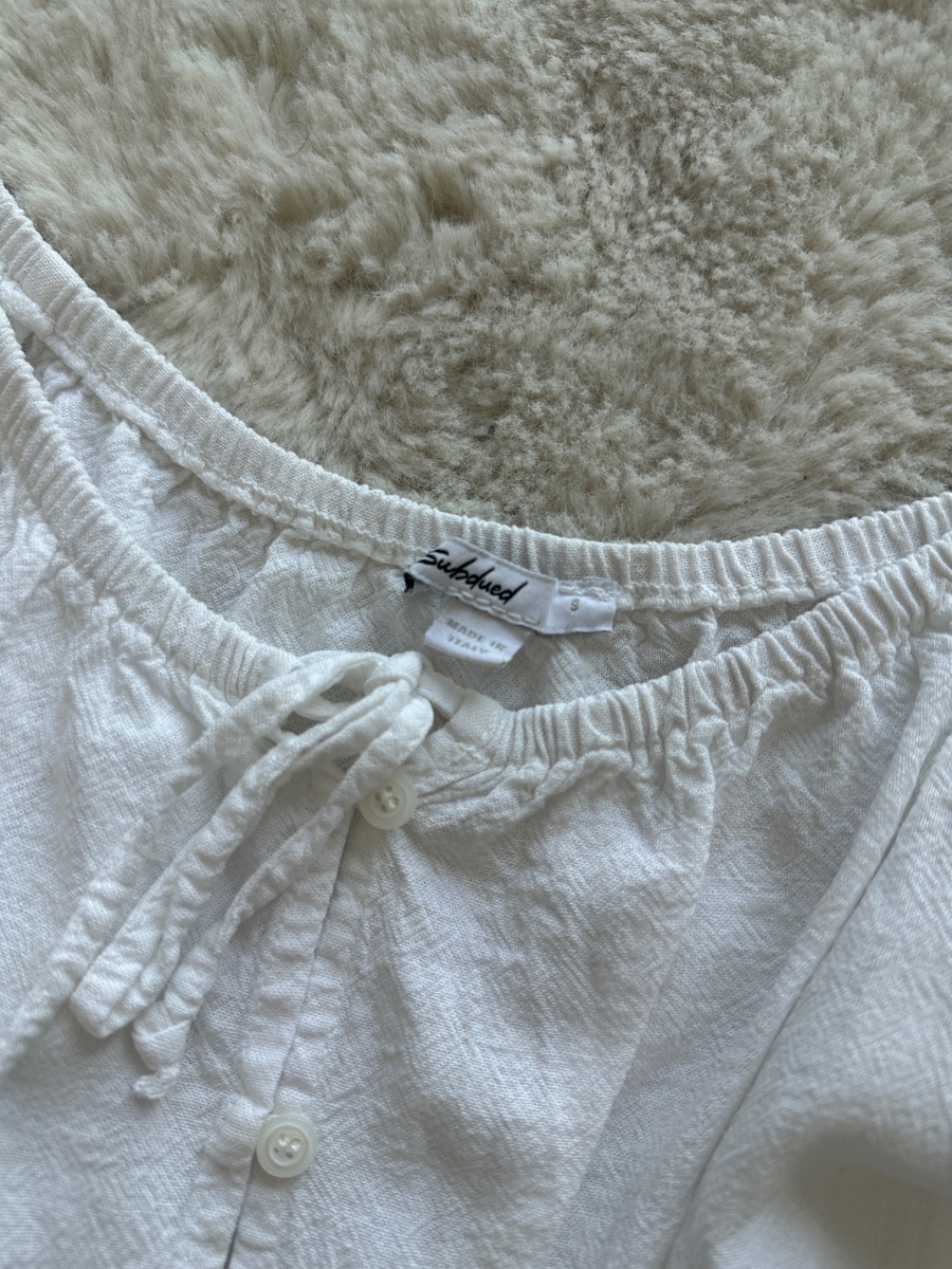 Subdued White romper photo 2