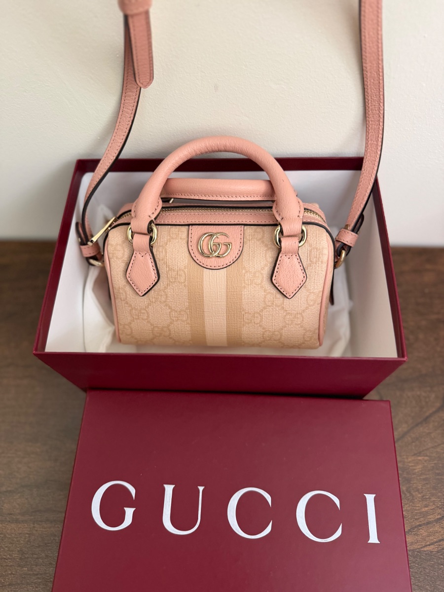 Gucci Pink GG Mini Ophidia