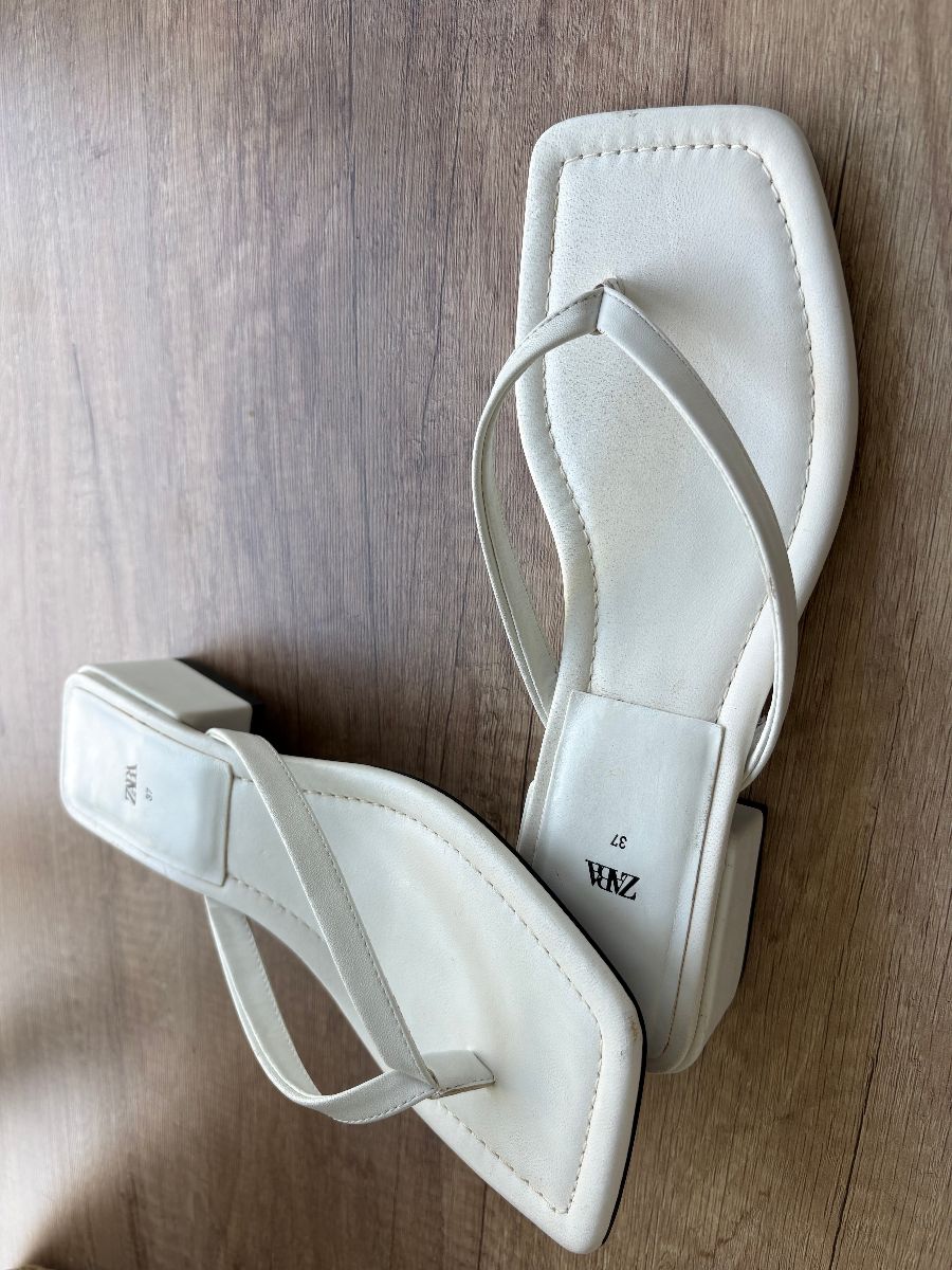 Zara White shoes