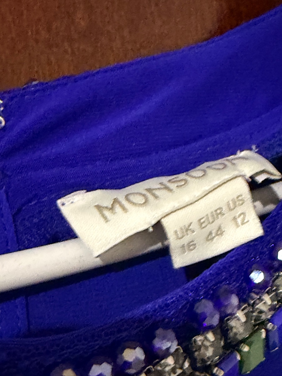 Monsoon Blue dress photo 3