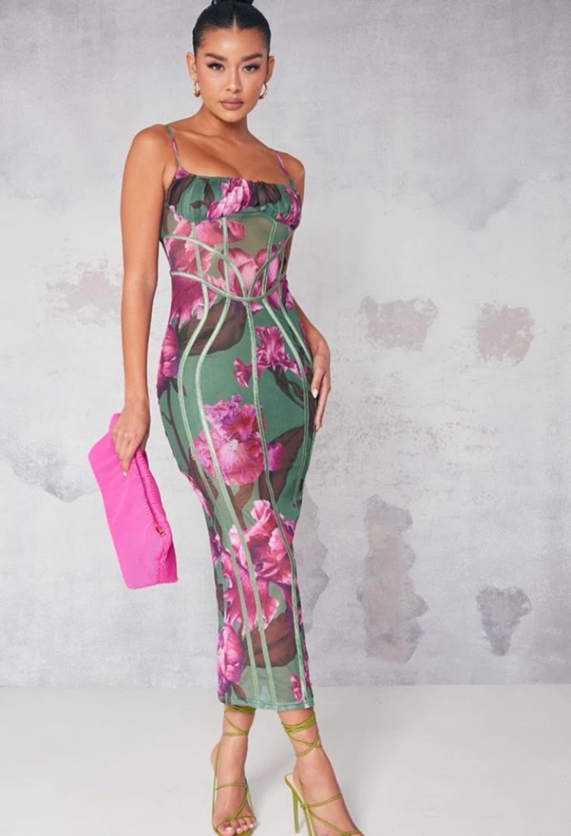 Pretty Little Thing Floral Print Dress