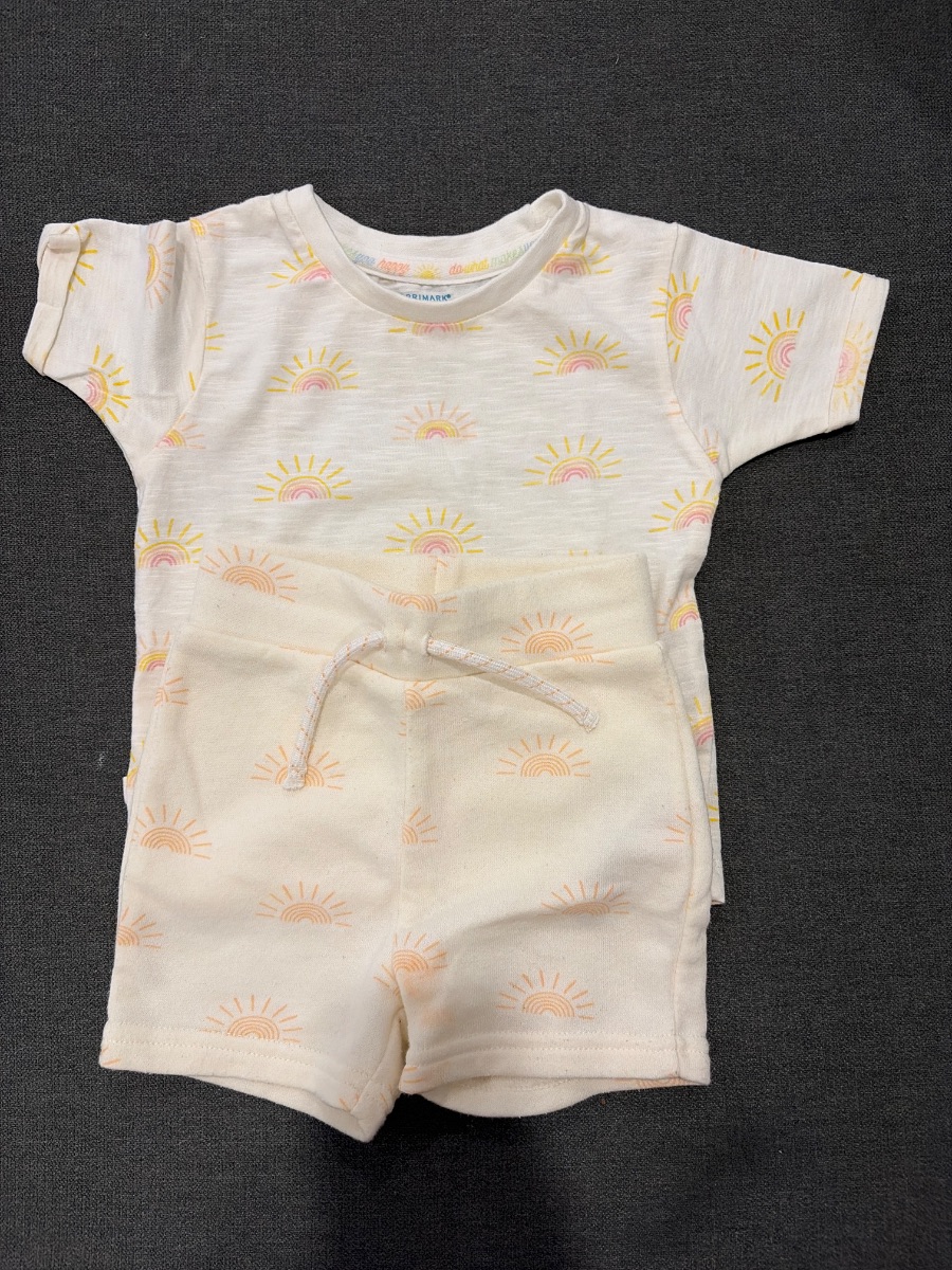 Primark 3 Outfit Bundle T-shirt and Short Sets photo 3
