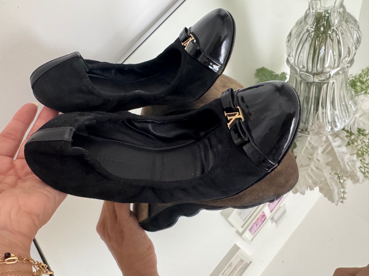 Louis Vuitton Black Suede size 36.5 photo 2