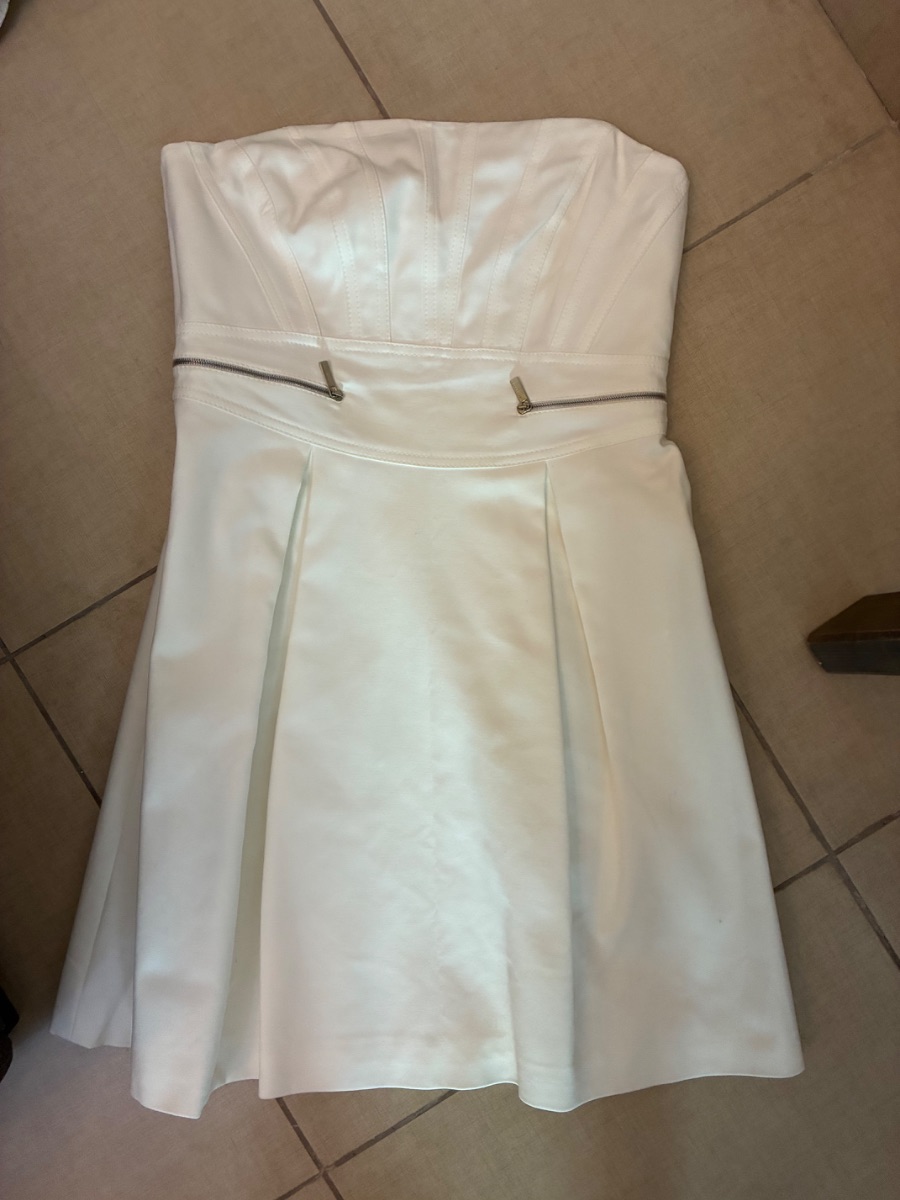 Karen Millen Strapless white dress