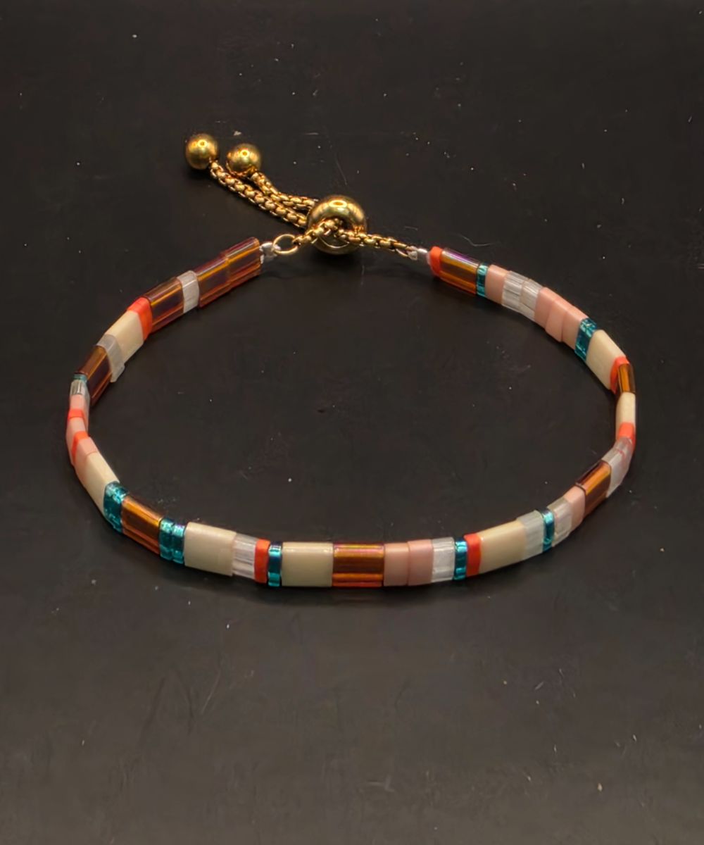 Dreams and Jars Miyuki friendship bracelet