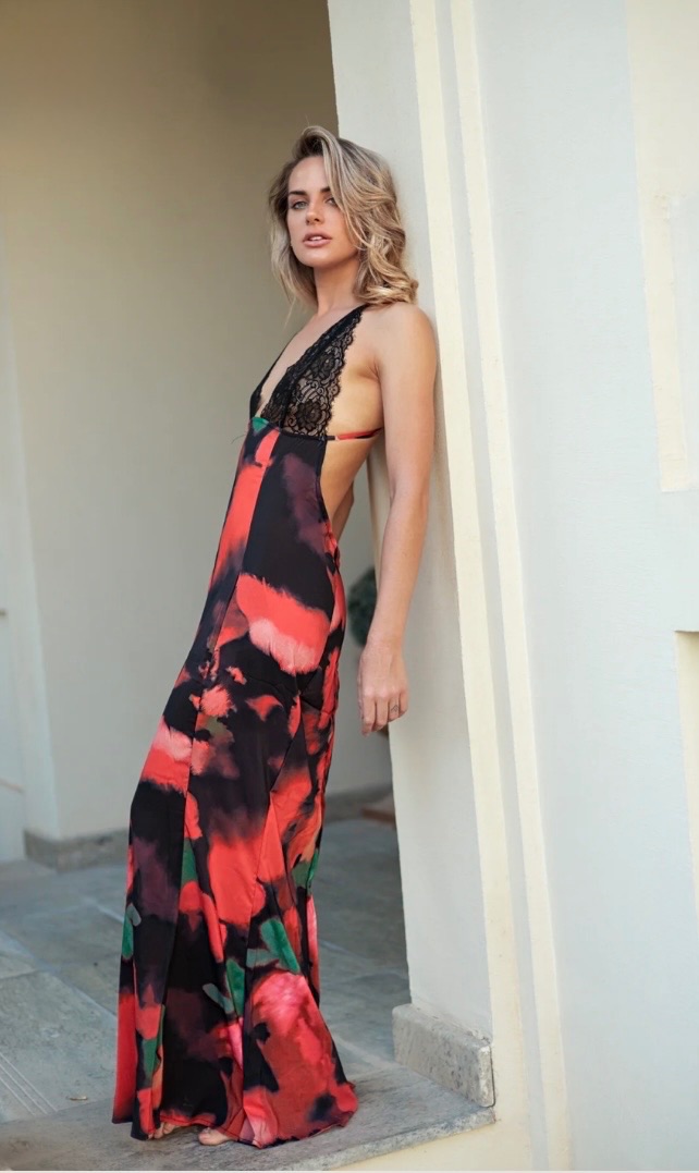 Love Lake Multi toned Cut Out Maxi photo 3