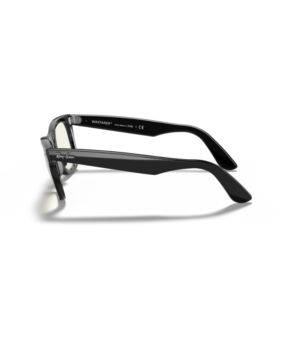 NEW: Ray-Ban Wayfarer clear evolve Black photo 3