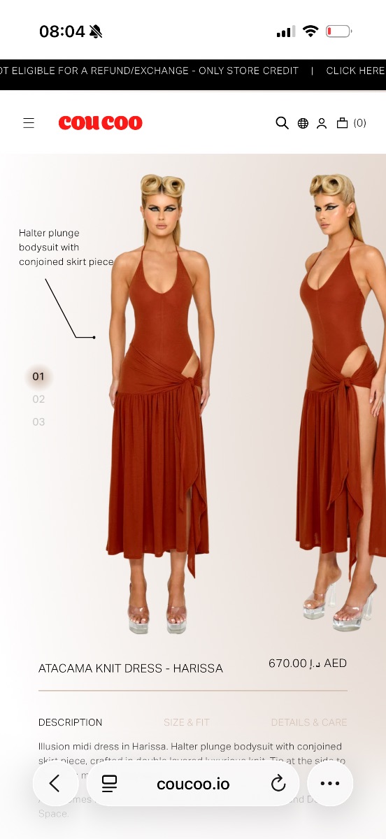 Coucoo dress