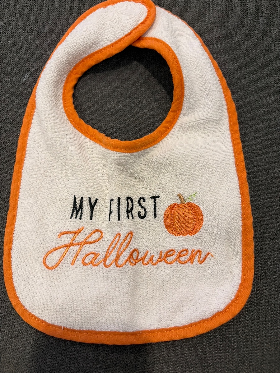 2 Pack Seasonal Halloween Bib photo 3