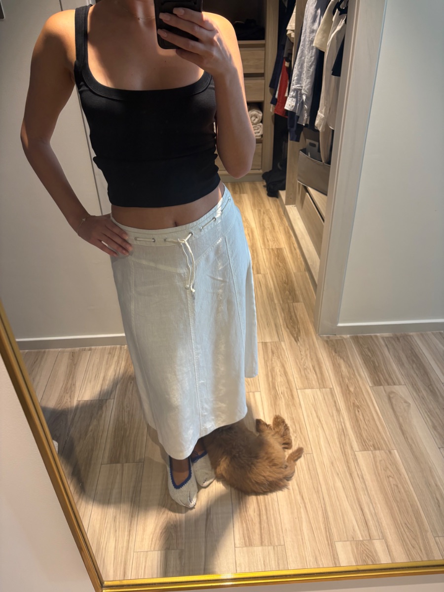 Max Mara Weekend Linen Skirt photo 2