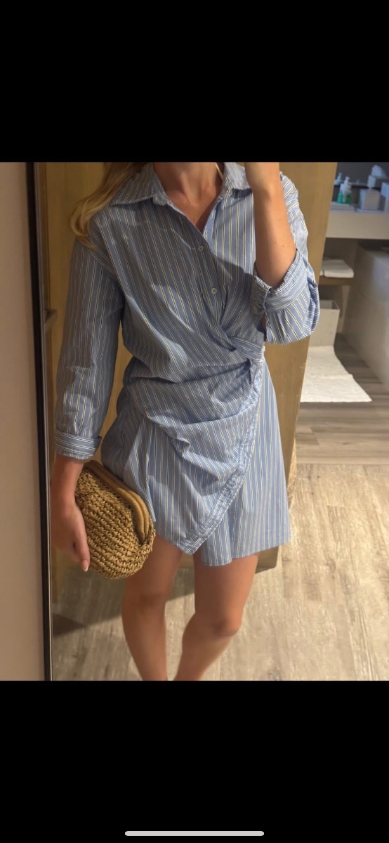 Mango shirt dress