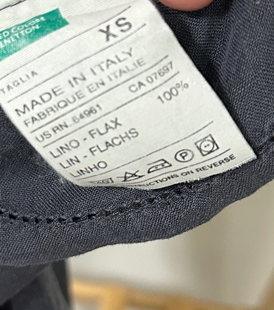 Benetton Linen dress photo 3