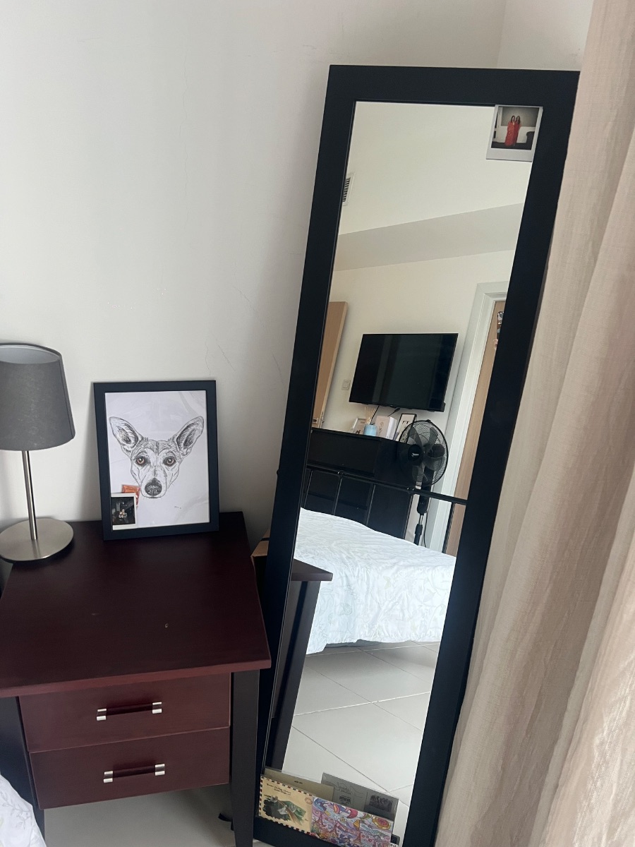Free standing IKEA Flaknan mirror photo 2