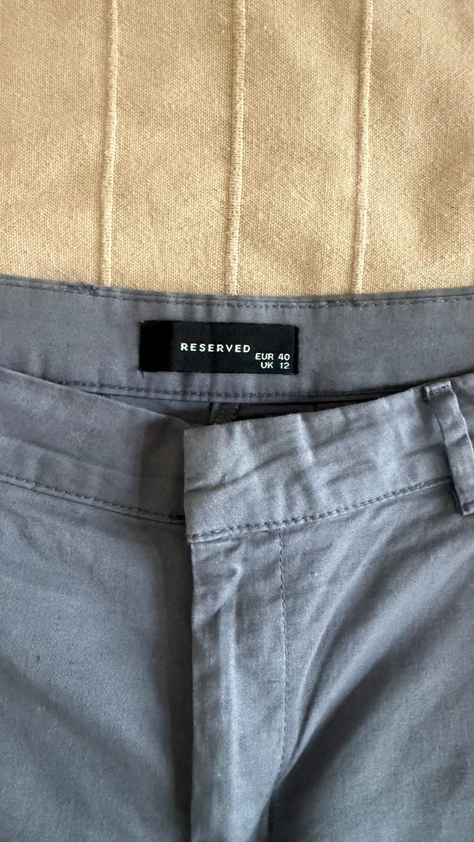 Reserved Blue Trousers UK12 photo 3