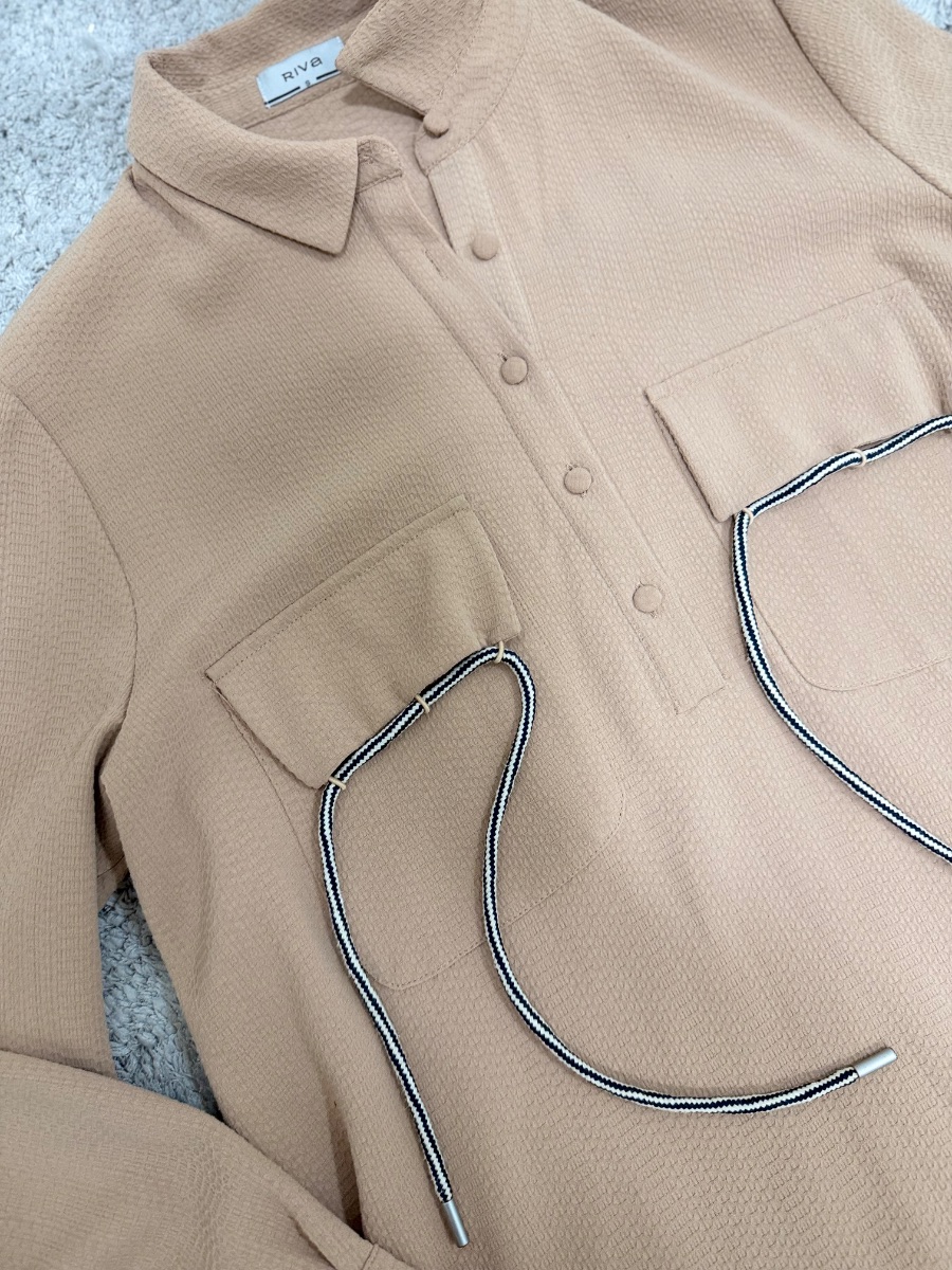 Riva mini dress / long blouse M photo 2