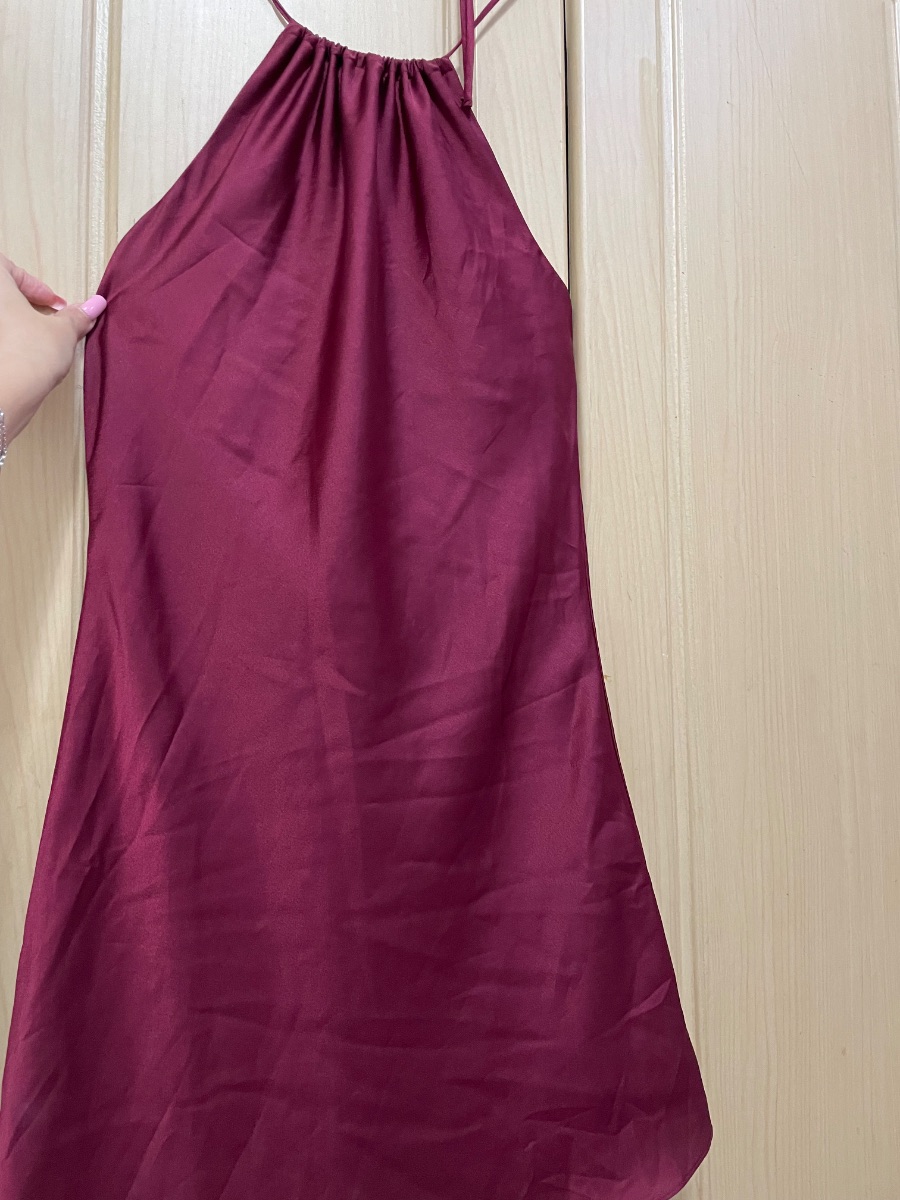 And Now This Satin dress size small photo 3