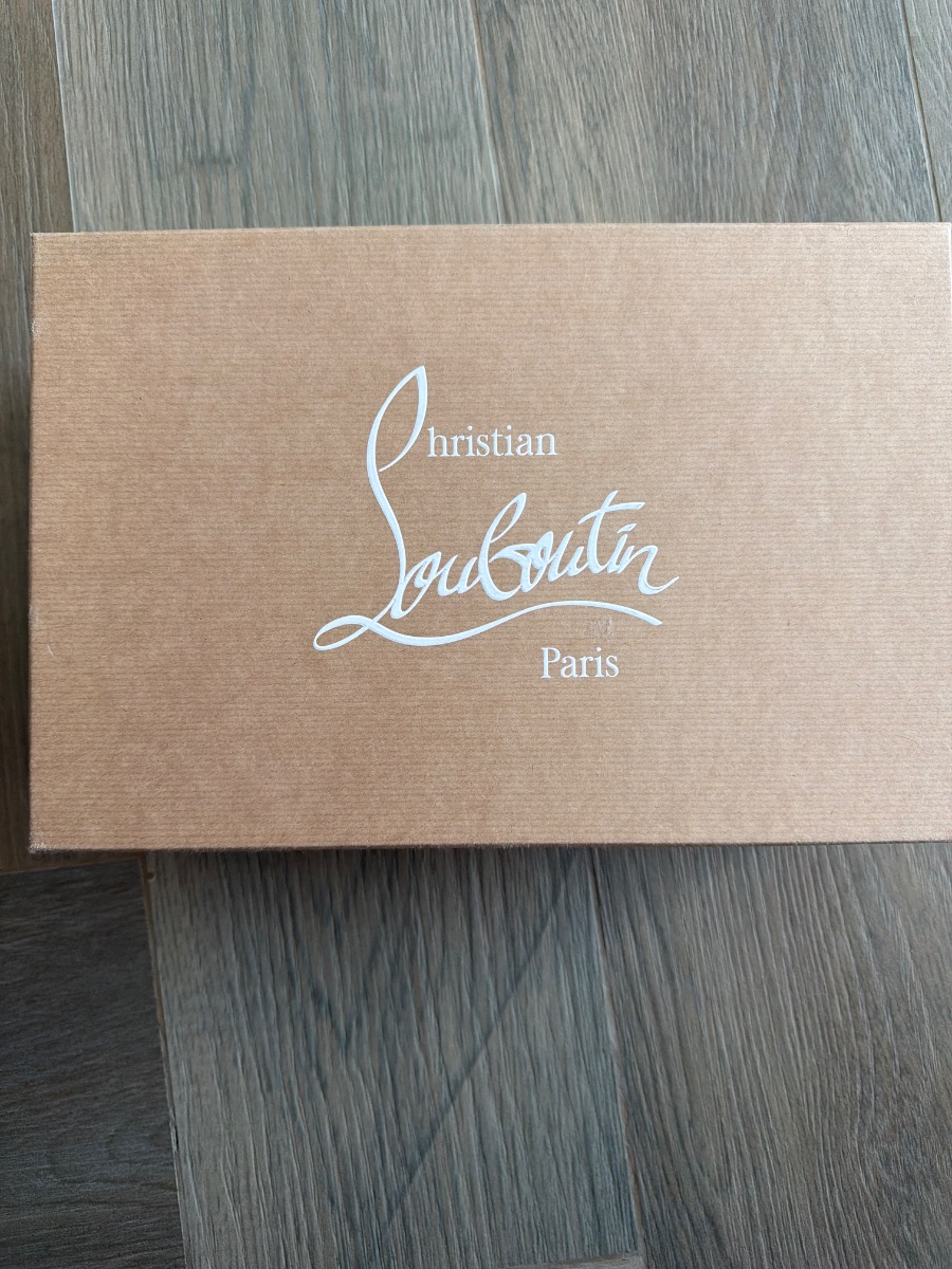 Christian Louboutin, black shiny shoes