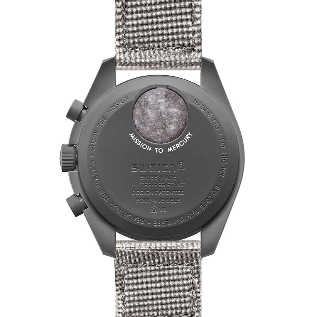 Swatch X Omega Omega X Swatch Mission to Mercury Chronograph Watch - Grey - Never been used - With Papers photo 2