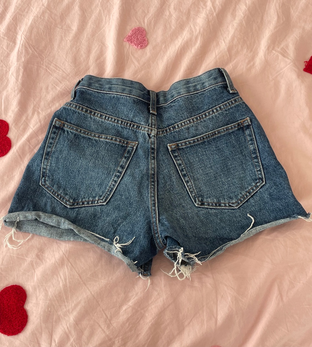 Topshop denim shorts photo 3