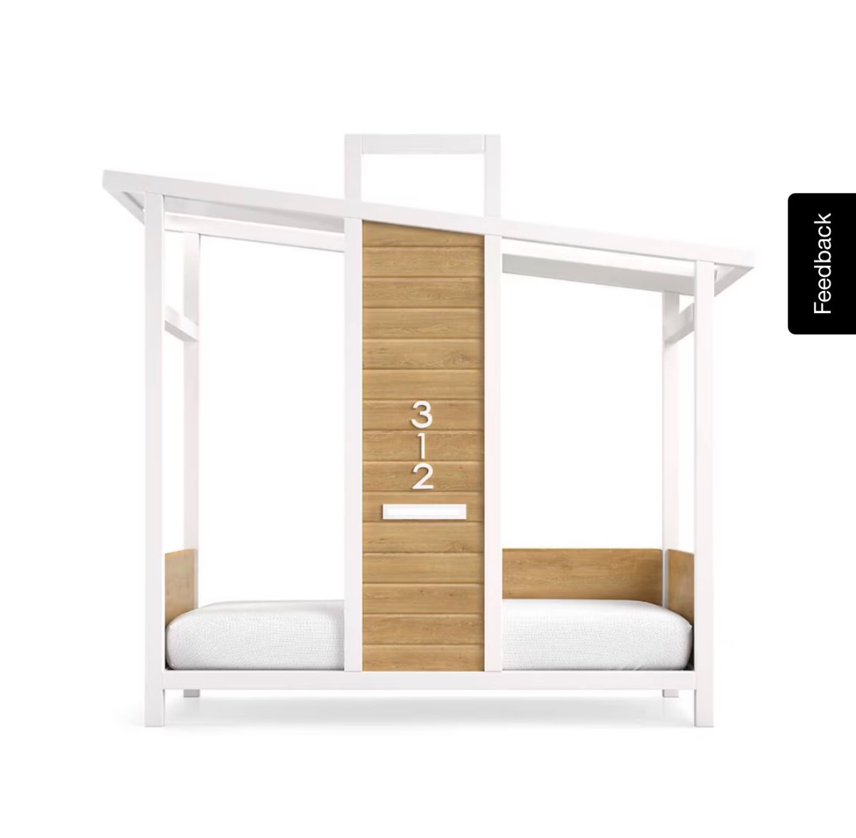 Crate & Barrel Tiny House toddler bed