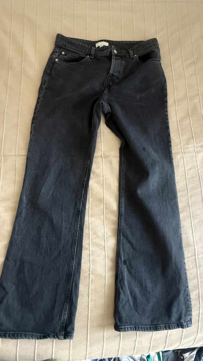 H&M Black Flared Jeans EUR42