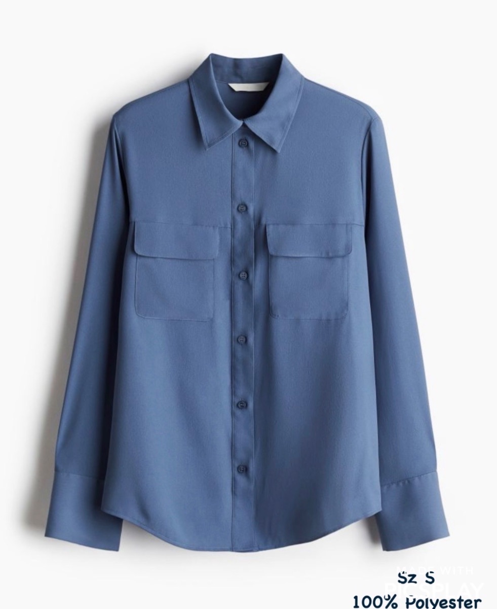 H&M Blue Shirt - Sz S