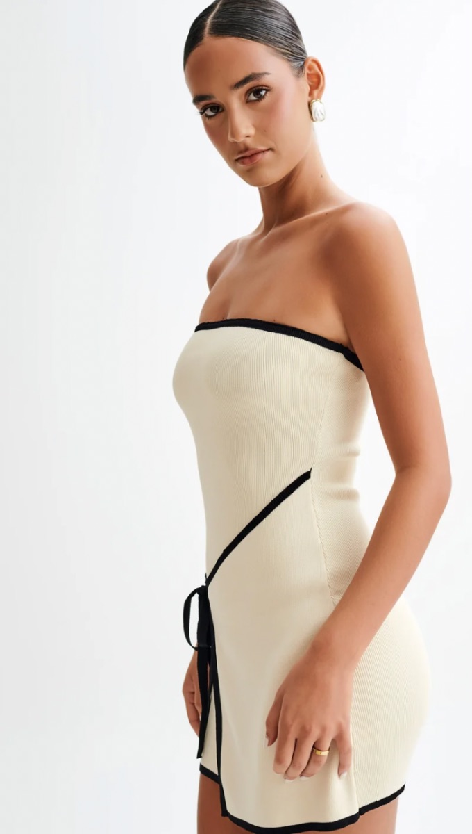 Meshki Cream Dress photo 2