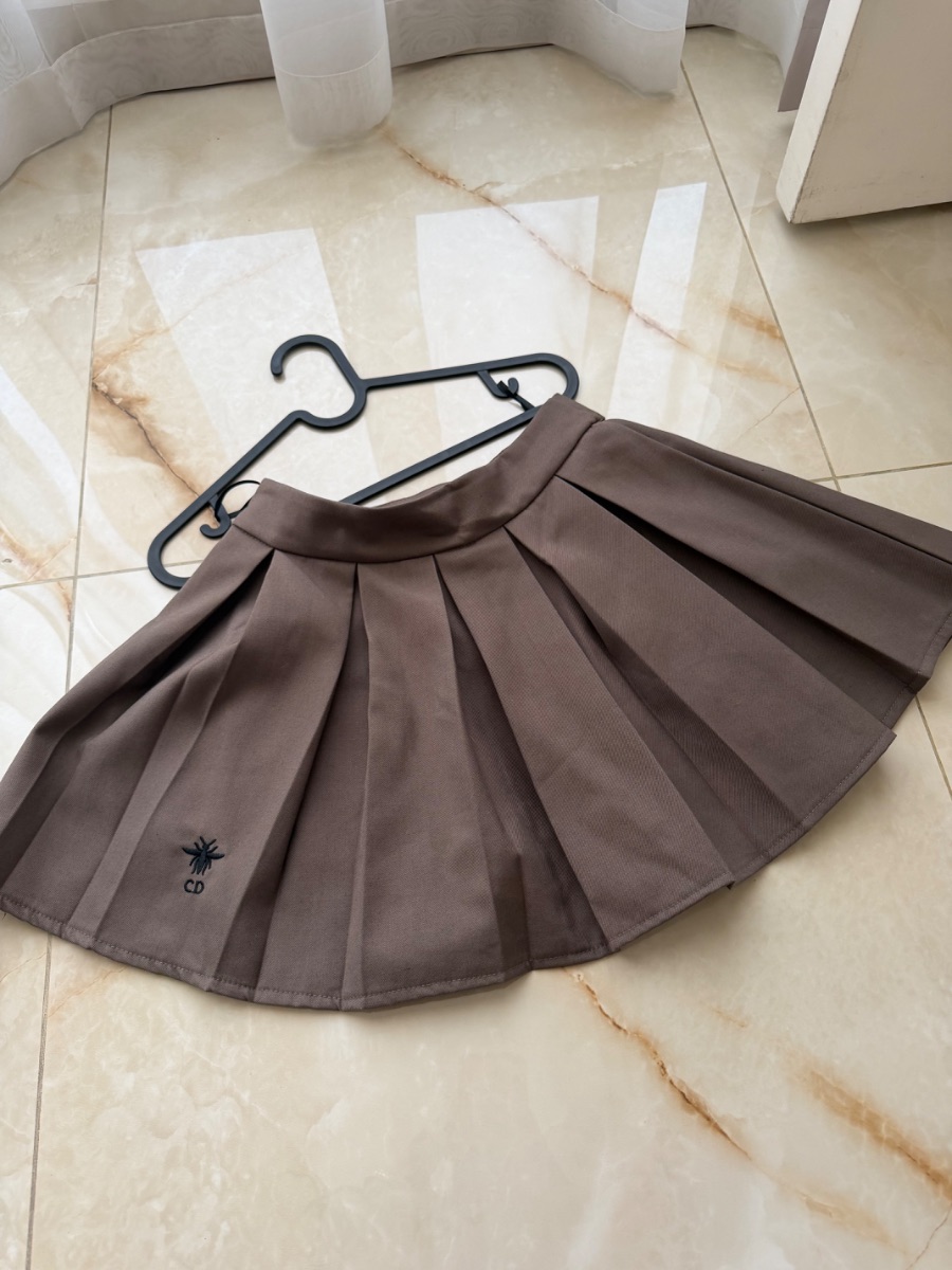 Brown Mini Skirt