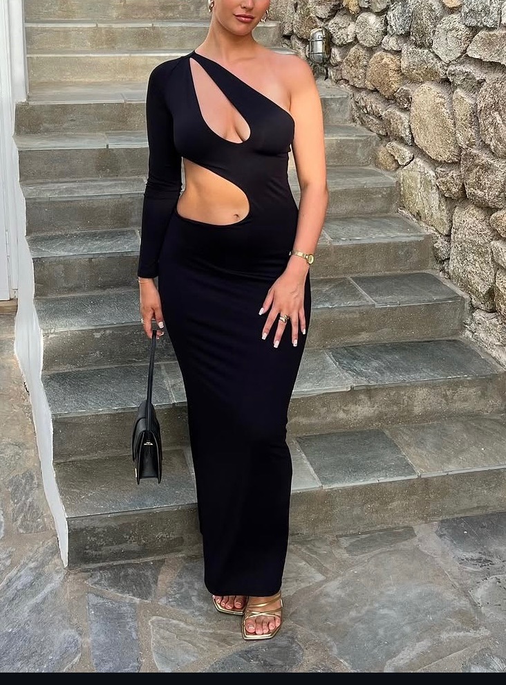 Meshki Cut out maxi dress