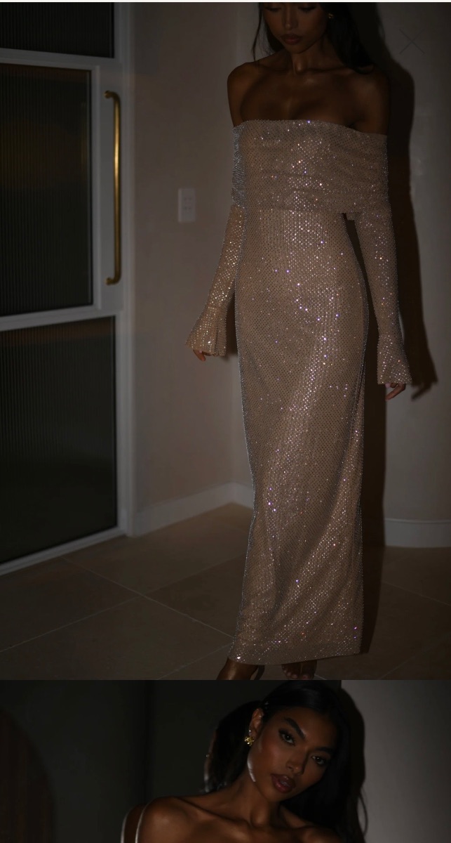 Meshki Marcel Off Shoulder Maxi Dress