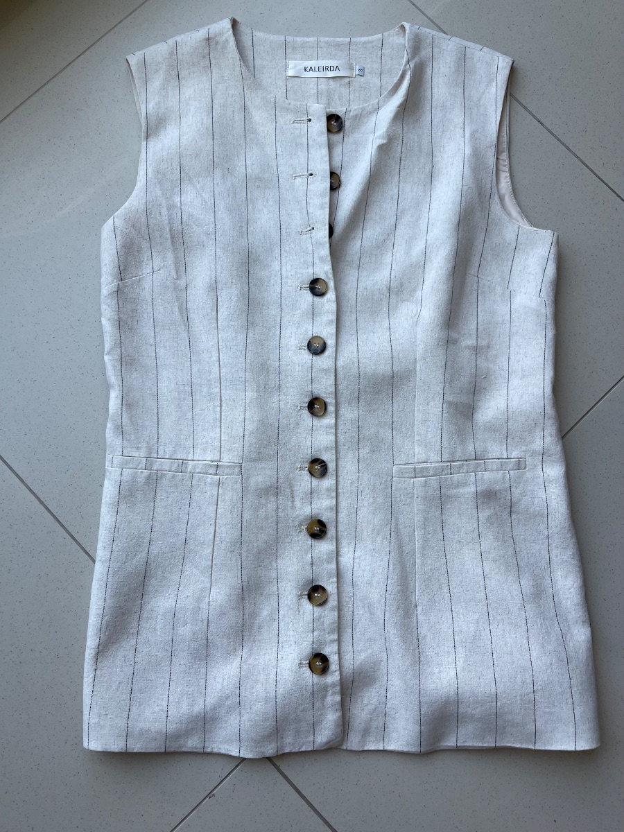 Shein Longline Waistcoat photo 2