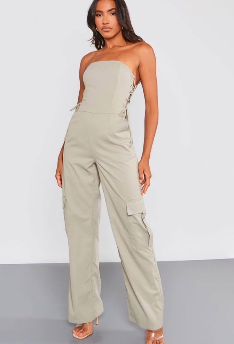 Pretty Little Thing Cargo Pocket Jumpsuit photo 3