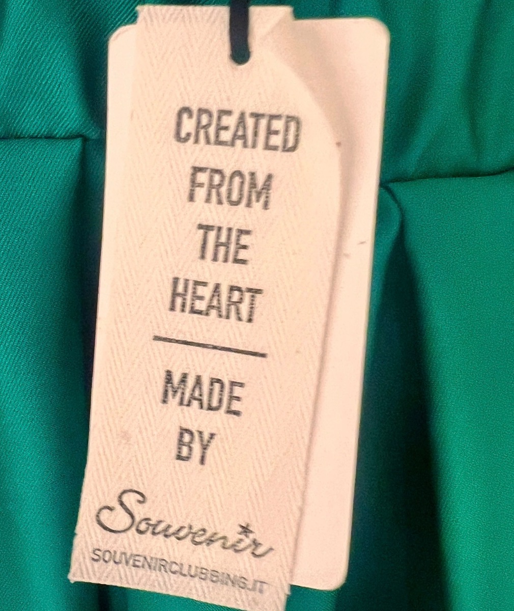 Souvenir Green Midi Skirt - New - Sz M photo 3