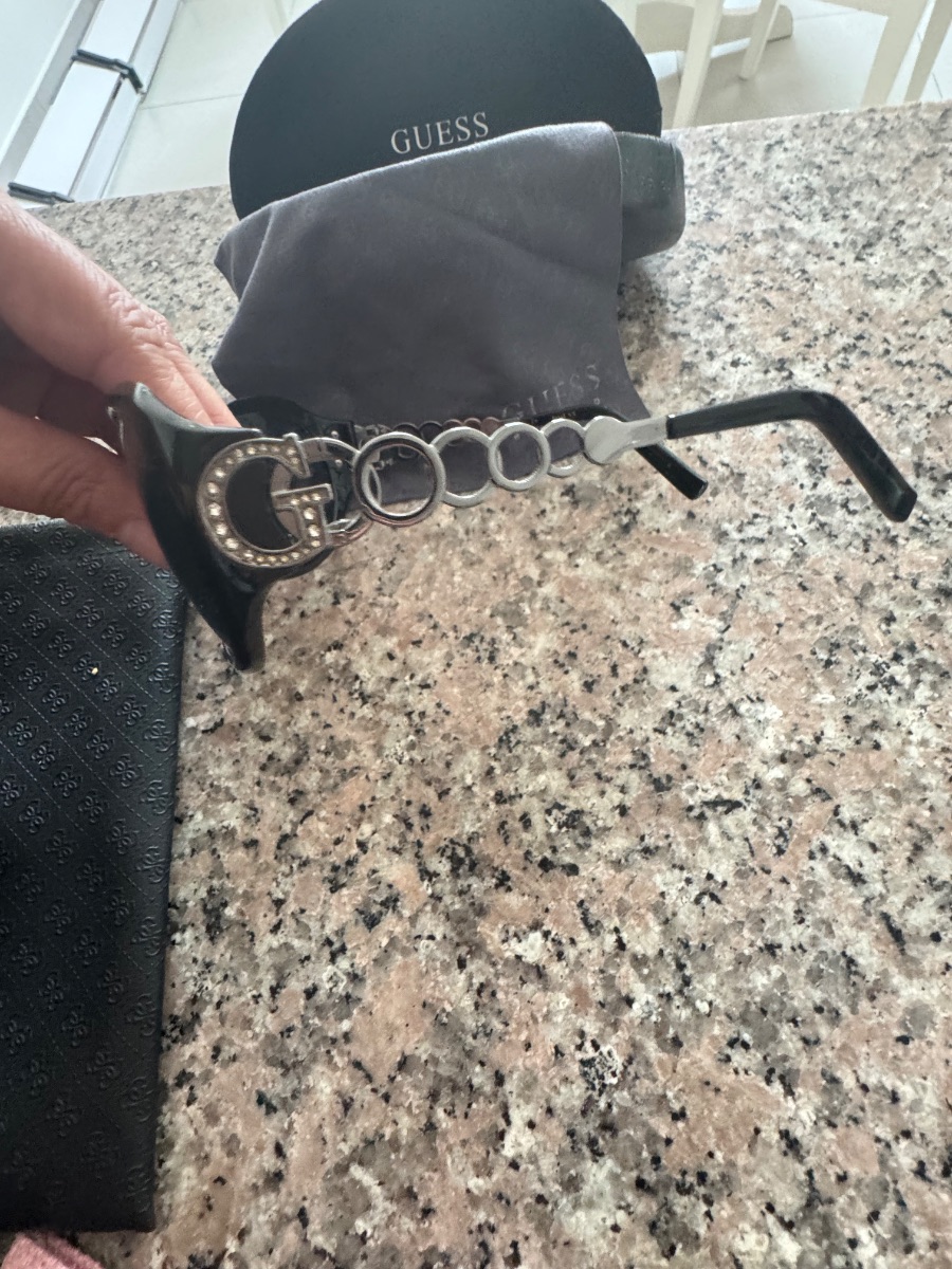 GUESS by Marciano Black Statement Sunglasses photo 2