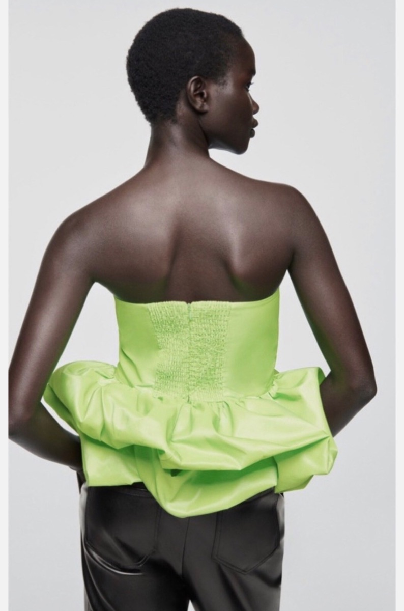 Zara limited edition voluminous blouse photo 2