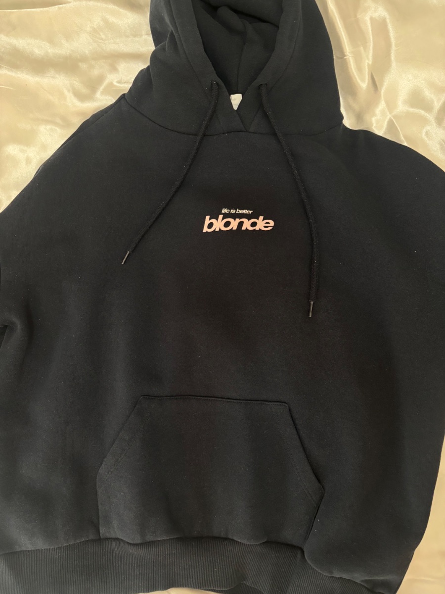 SUBDUED life is better blonde hoodie photo 3