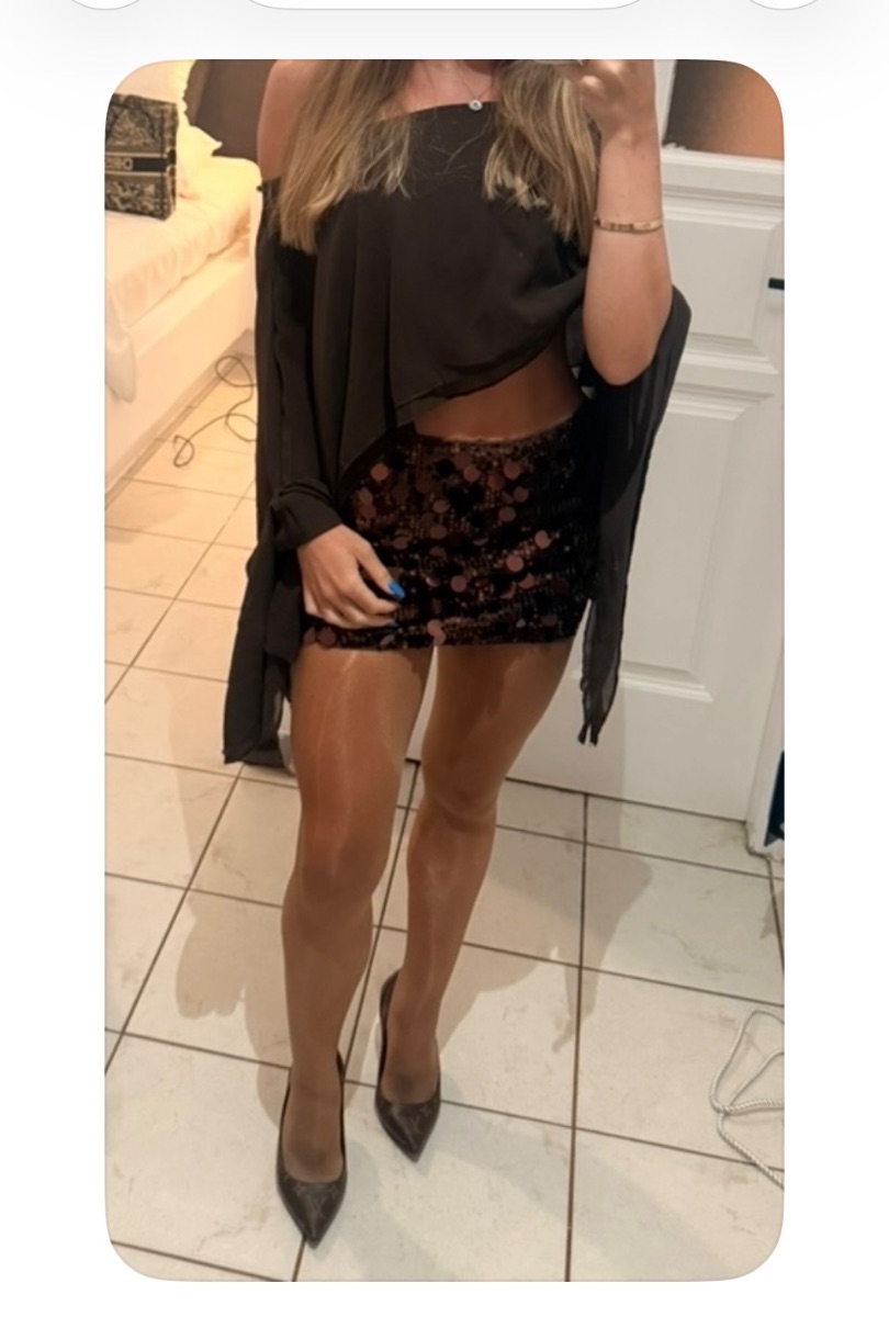 Shein Sequin Skirt and Top photo 3