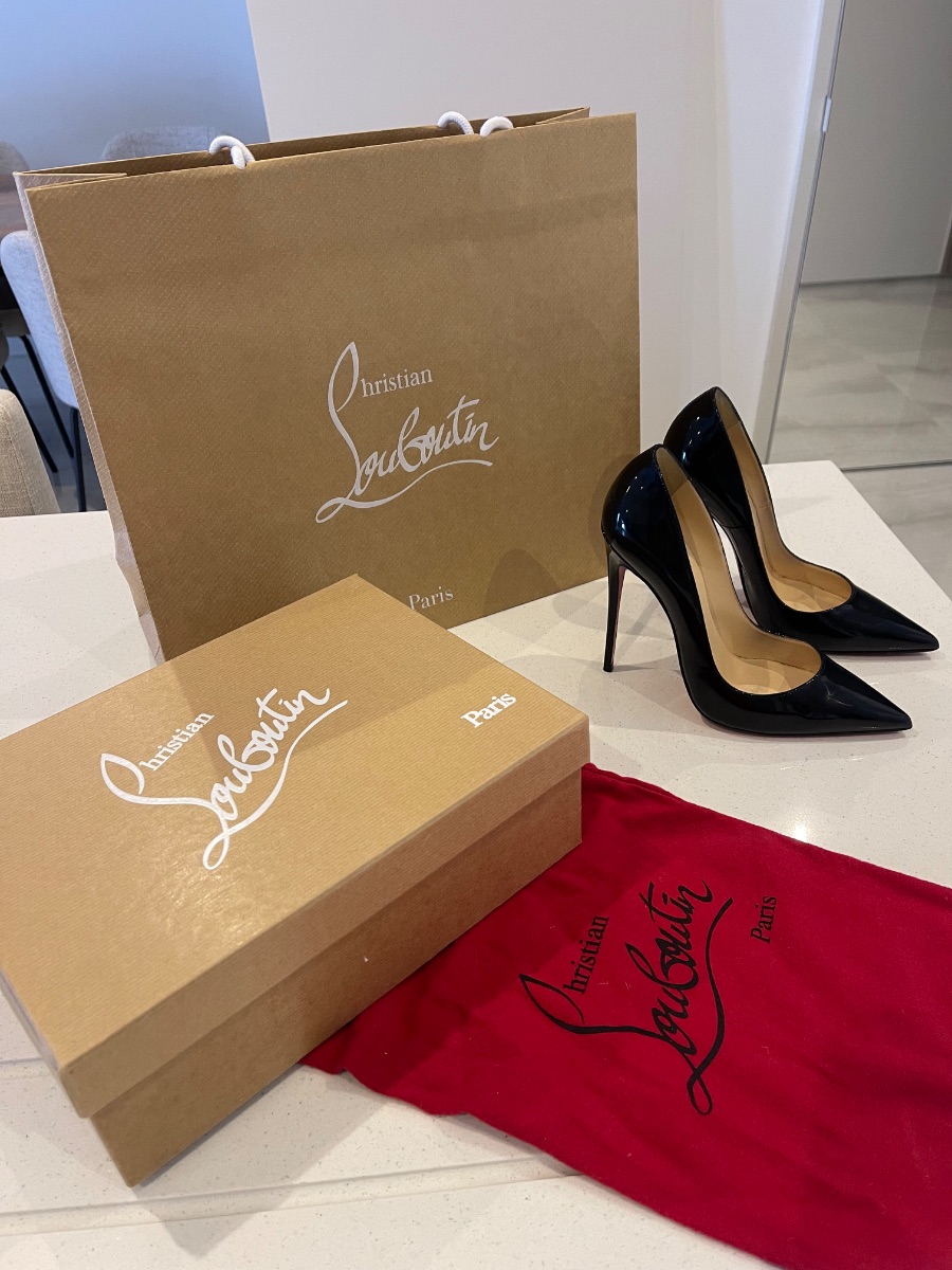 Christian Louboutin So Kate, 120 mm patent pumps photo 2