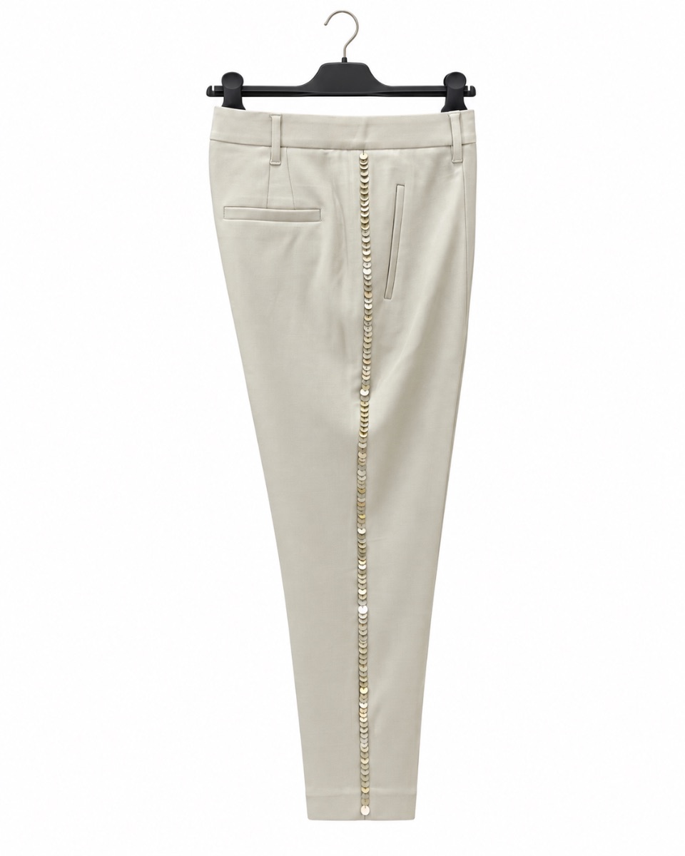 Brunello Cuccinelli Brunello Cucinelli Embellished Trousers photo 3
