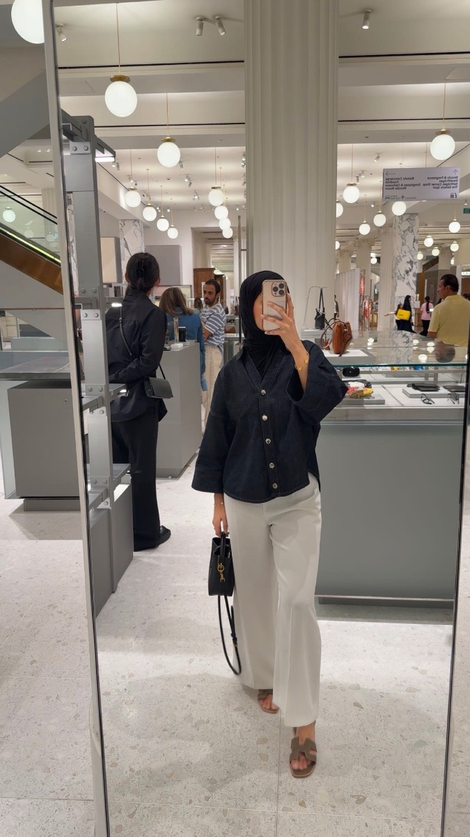 Zara denim shirt