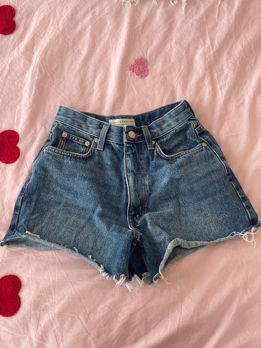Topshop denim shorts