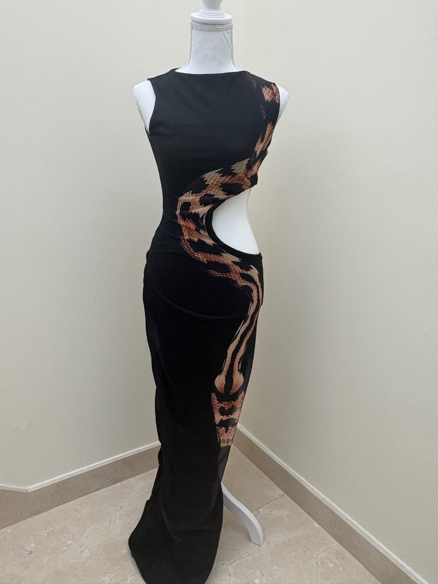 Murci Viper cut out maxi dress photo 2
